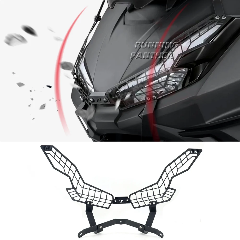 NEW Motorcycle Accessories Front Lamp Head Light Headlight Protector Grille Guard Cover FOR Honda Adv350 ADV-350 ADV 350 2022