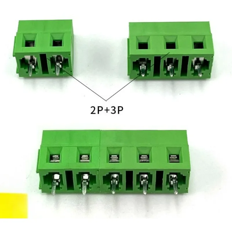 30Pcs K128-7.62mm Screw Terminal Set All-Copper Splice Connector Kit Environmentally Friendly  for Electrical Wiring