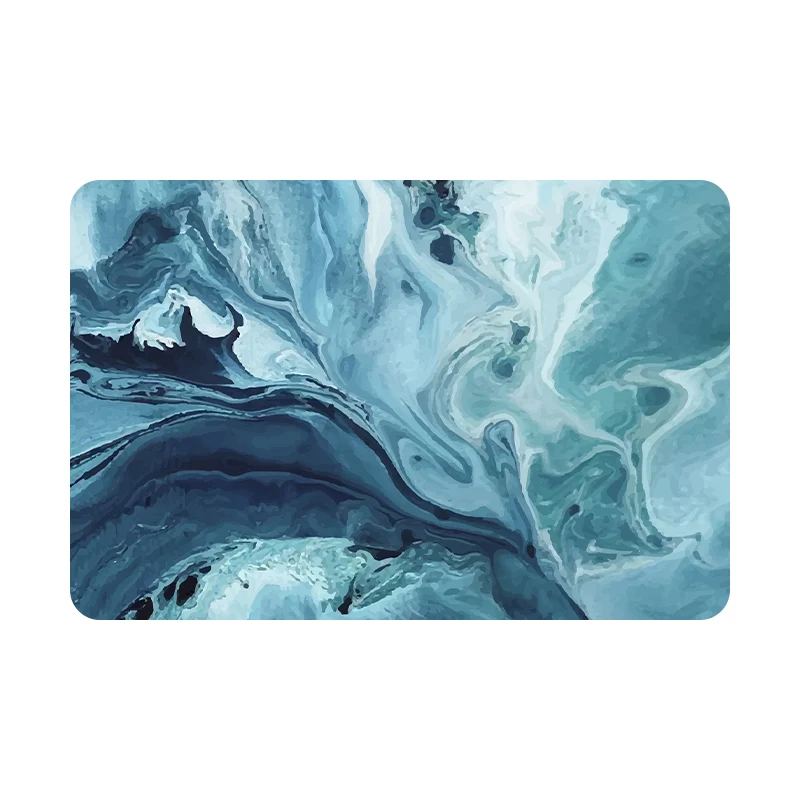 Factory-customized design and shape bath mat, non-slip, quick-drying, multifunctional bathroom
