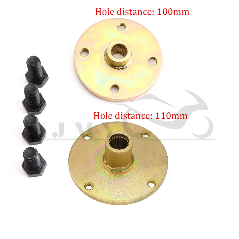 

1 Piece 23T 100mm 23T 110mm Rear Hub For China 150cc 200cc 250cc 300cc Go Kart Buggy Karting ATV UTV Quad Bike Parts