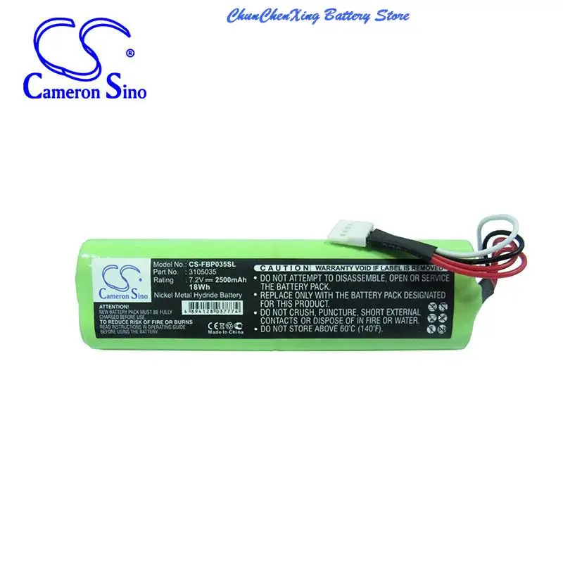 OrangeYu 2500mAh Battery 3105035, 3524222, Ti20-RBP for FLUKE Ti10, Ti-10, Ti-20,Ti20, Ti20-RBP, Ti25, Ti-25, TiR, TiR1