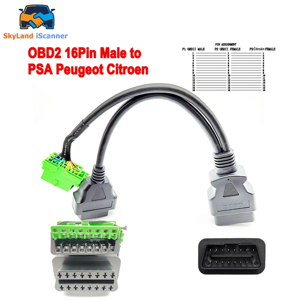 melhor-adaptador-de-conexao-completa-obd2-de-16-pinos-2026-para-scanner-automotivo-citroen-peugeot-conector-macho-para-femea-cabo-de-extensao-obd2-de-16-pinos