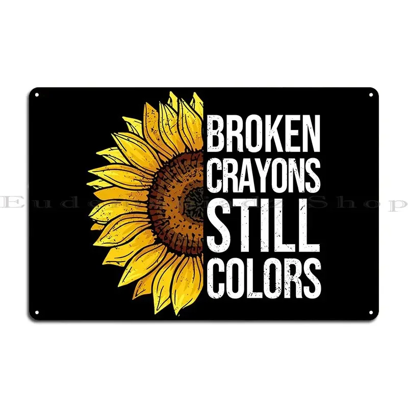 Mental Health Awareness Metal Signs Custom Pub Wall Mural Create Mural Tin Sign Poster