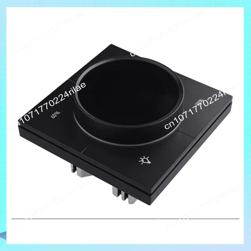 A17Z 1 قطعة مقبض لا نهائي منظم باهتة زيجبي 3.0 قطعة لوحة الجدار مفتاح الإضاءة 150-300 واط التيار المتناوب 110-240 فولت شاشة LCD رقمية ياندكس (أبيض)