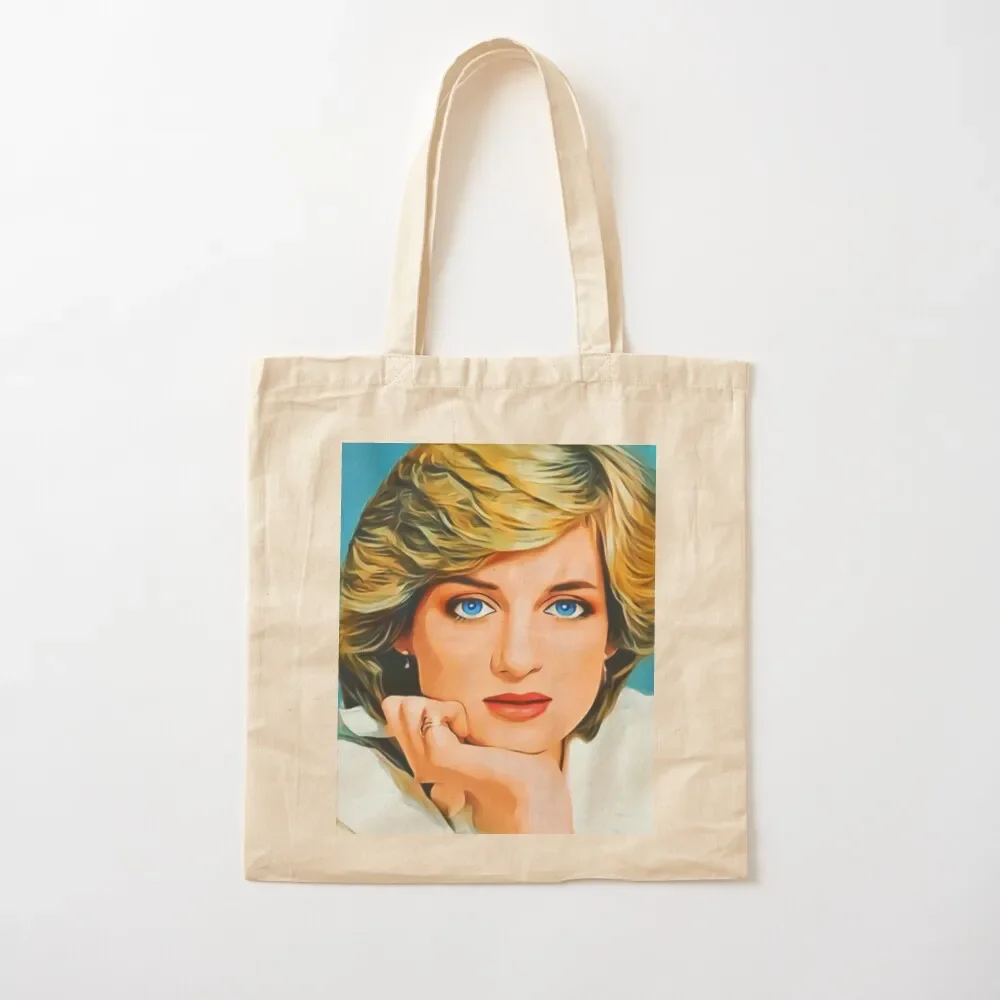 

Princess of Hearts Diana Tote Bag free delivery bags Shopper handbag reusable shopping bags Tote Bag