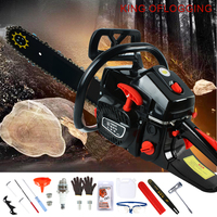 High-power Two Stroke Chain Saw Felling Saw Small Home Garden Saw Handheld Chainsaw 5000W Chain Saw