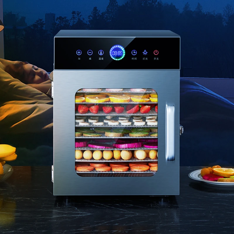 جديد الغذاء مجفف المنزلية وجبات خفيفة للحيوانات الأليفة الفواكه والخضروات الغذاء مجفف الهواء براعم الخيزران لحوم البقر الأسماك متشنج مجفف الفواكه التجارية 220 فولت