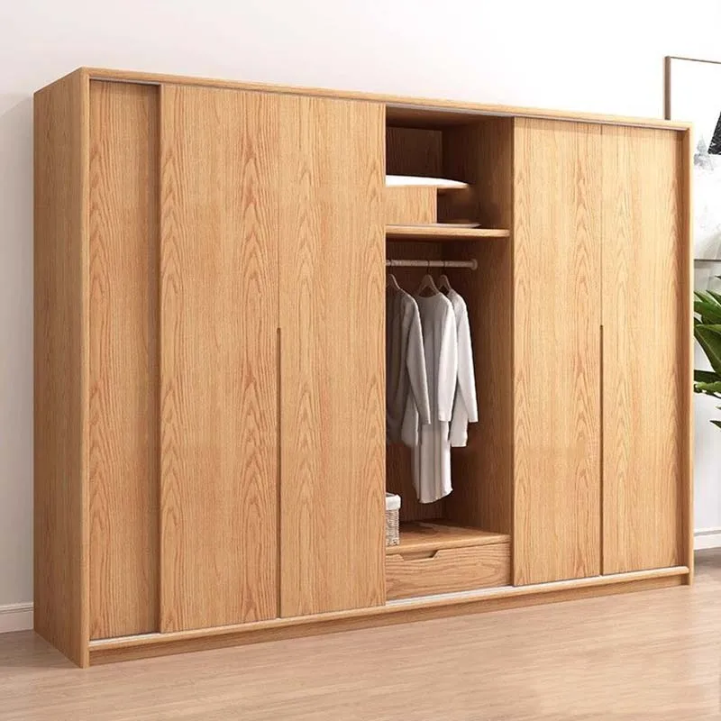 Luxury Underwear Wardrobe Closet Modern Divider Sliding Door Wardrobes Closet Organizer Wooden Armarios De Ropa Room Furnitures