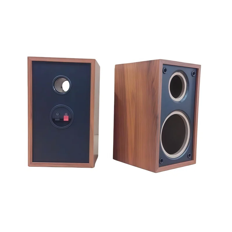4-inch Speaker Empty Box,DIY Speaker Wooden Housing,2Piece Sound Box Body, Speaker Case,Hole 53/95mm,Customizable Hole Diameter