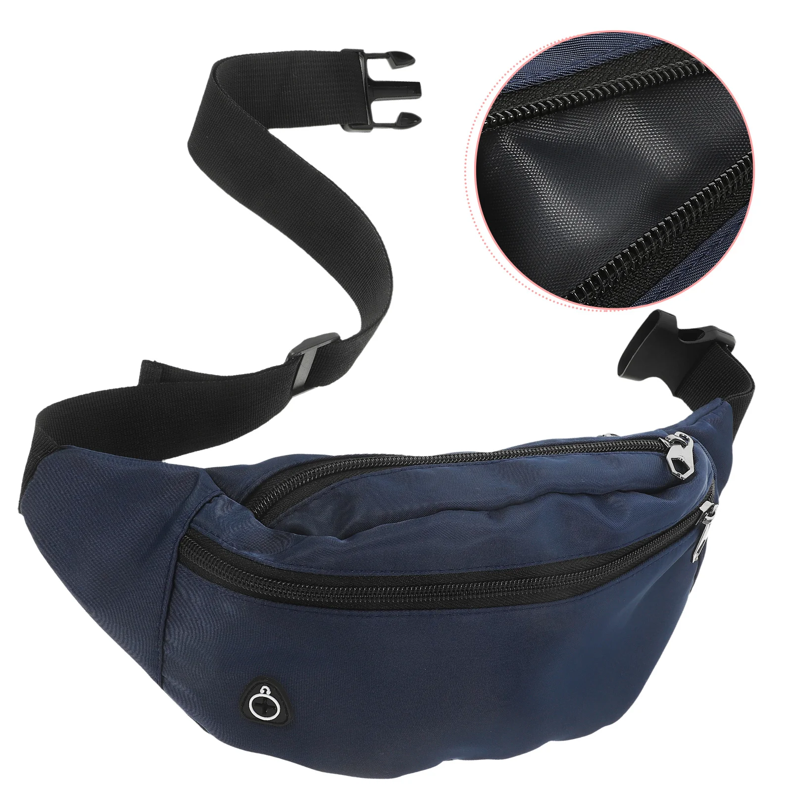 Running Waist Pack Lightweight Nylon Adjustable Belt Bag for Hiking Workout Travel Outdoor Sports Fanny Pack for Men Women