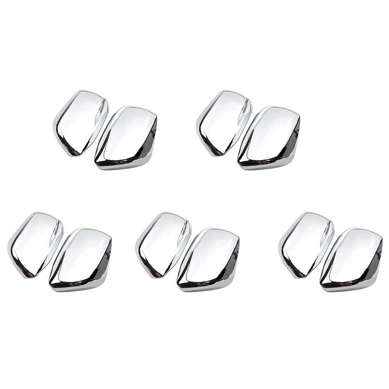 

10X Car Chrome Rear View Side Door Mirror Cover For HONDA CR-V CRV 2017-2020
