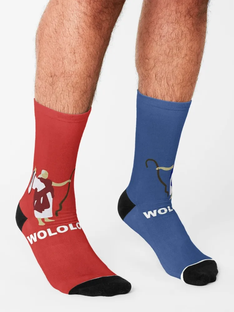 Wololo (Red vs Blue) Socks new year Heating sock cute Socks For Man Women\'s