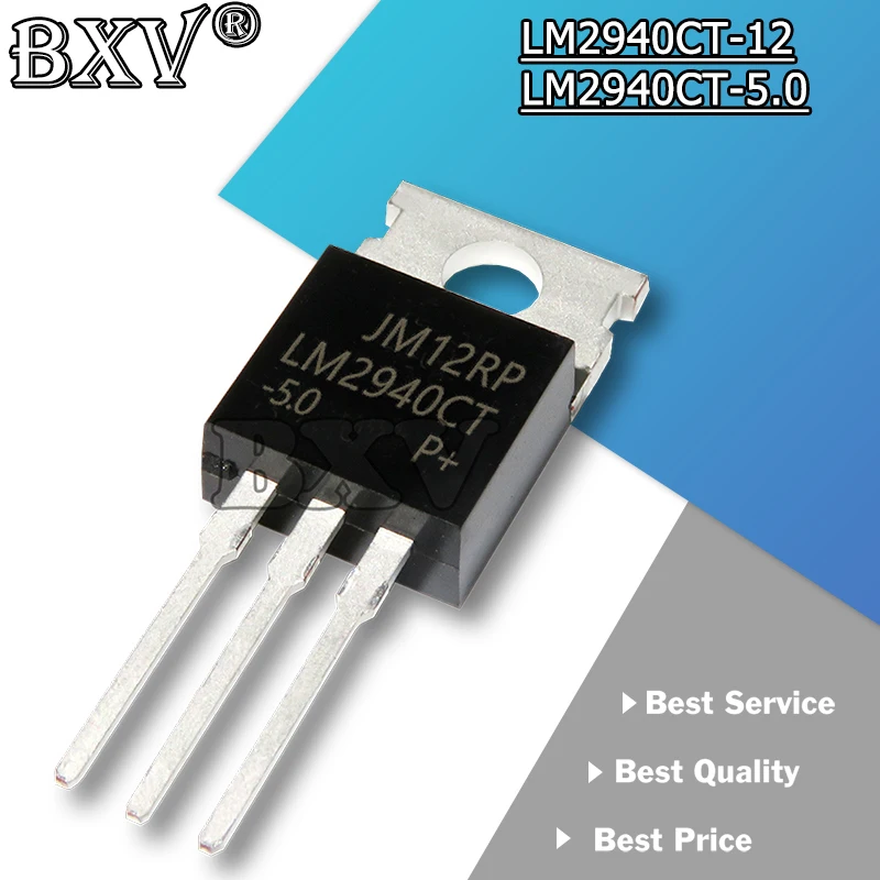 10 قطعة/الوحدة جديدة ومبتكرة TO-220 LM2940CT-12 LM2940CT LM2940CT-5.0 LM2940CT-5 TO220 في المخزون #1
