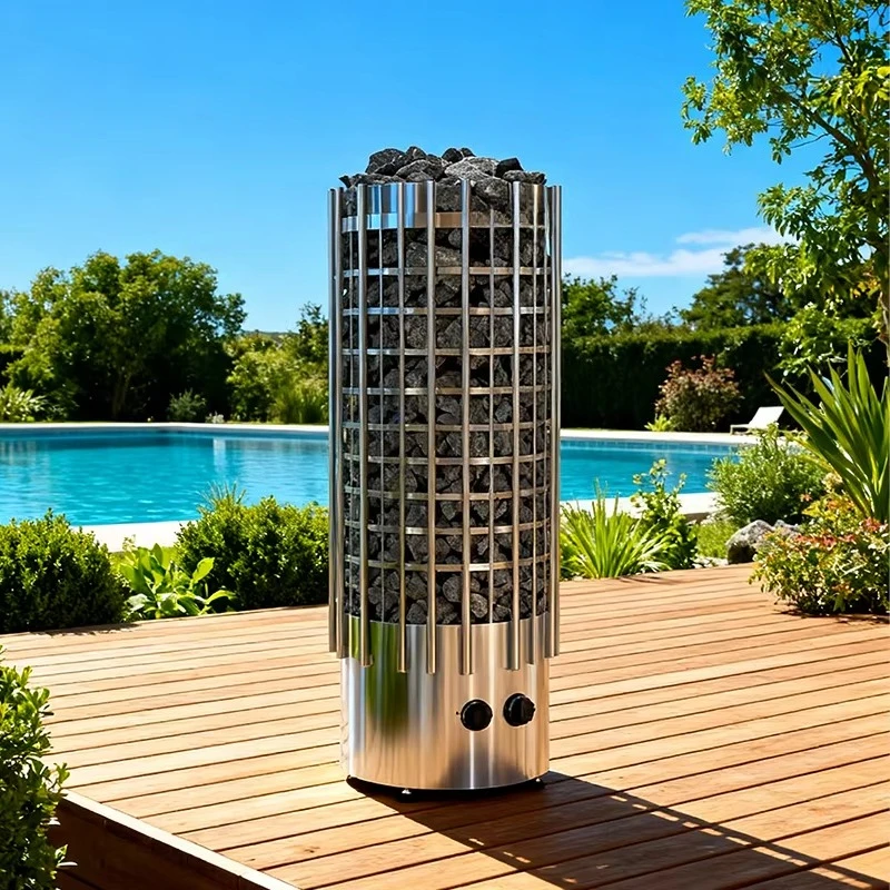 Heavy Duty Wall-Mounted Sauna Stove Anti-Corrosive Stainless Steel Electric Sauna Heater for Traditional Sauna Cabin