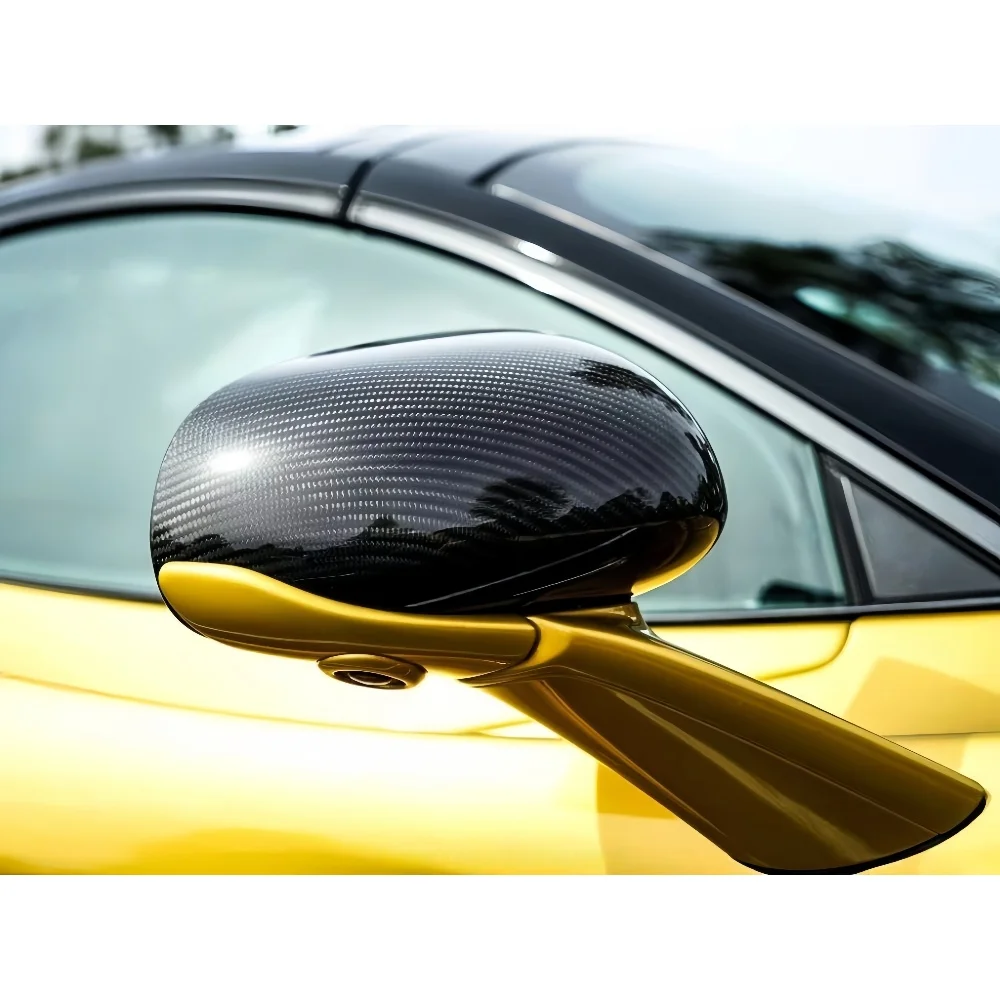 Automotive Parts Modification OEM Style Dry Carbon Fiber Rearview Mirror Housing Suitable forMcLaren 720S