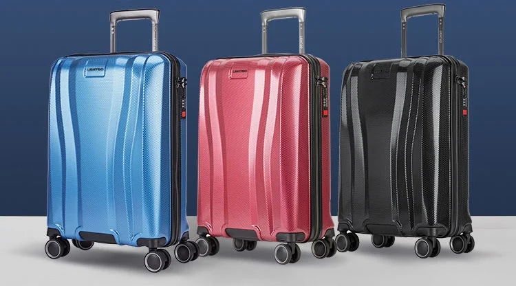 

LightGo streamlined features stylish, 20 "28" front opening luggage, large capacity luggage for men and women