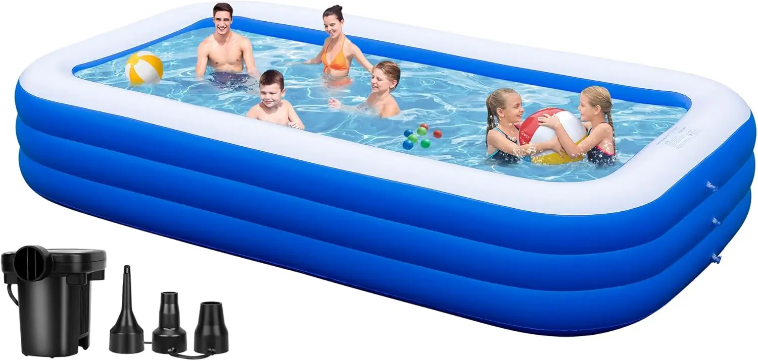 Large Inflatable Pool for Adults - 130