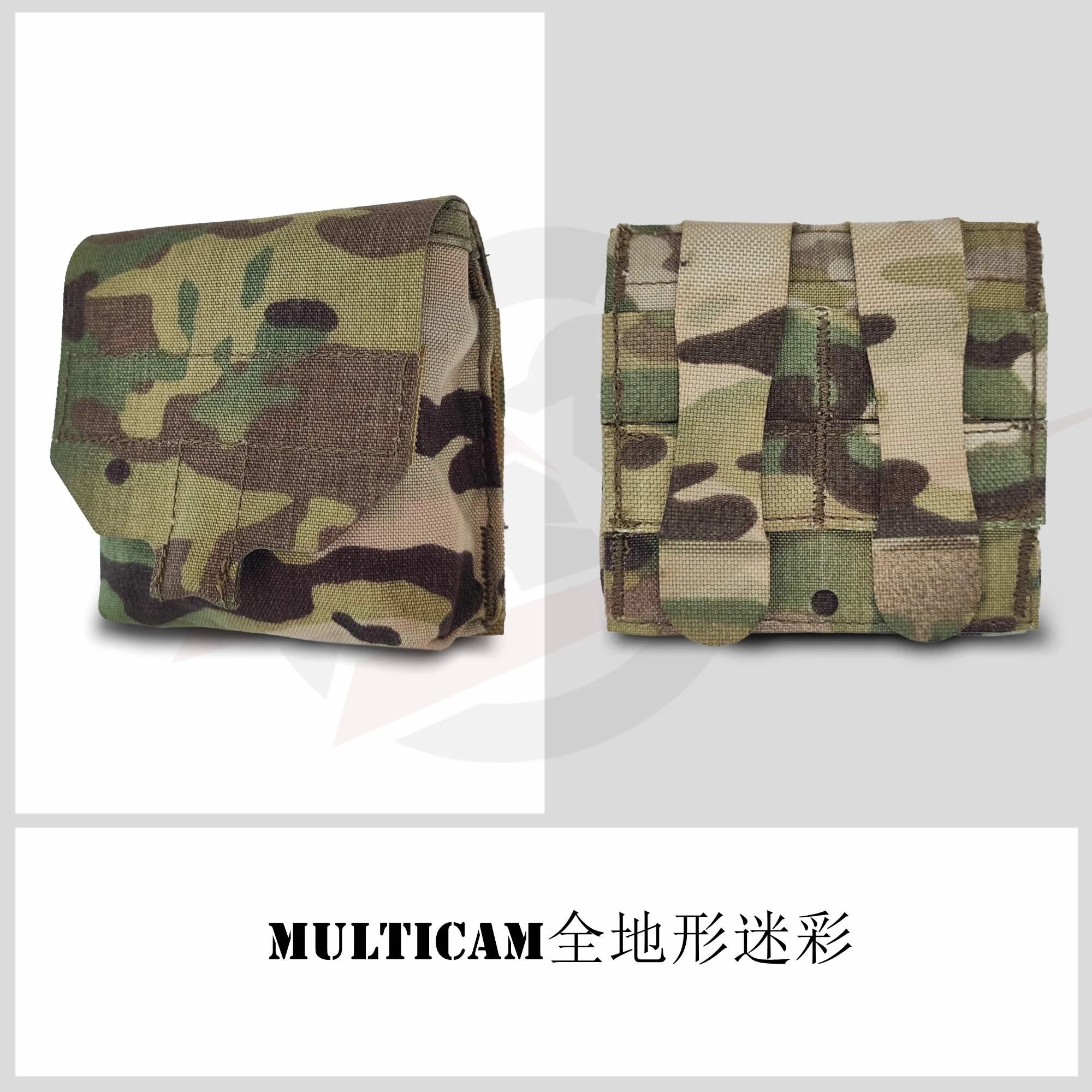 Boo Boo pouch tactical miscellaneous bag multifunctional bag silver bracelet bag composite material