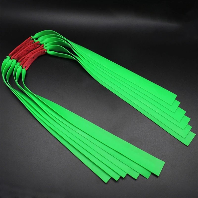 Thickened Hunting Flat Rubber Band High Elasticity Slingshot Rubber Band Shooting Hunting Band Rubber Band for Slingshoot
