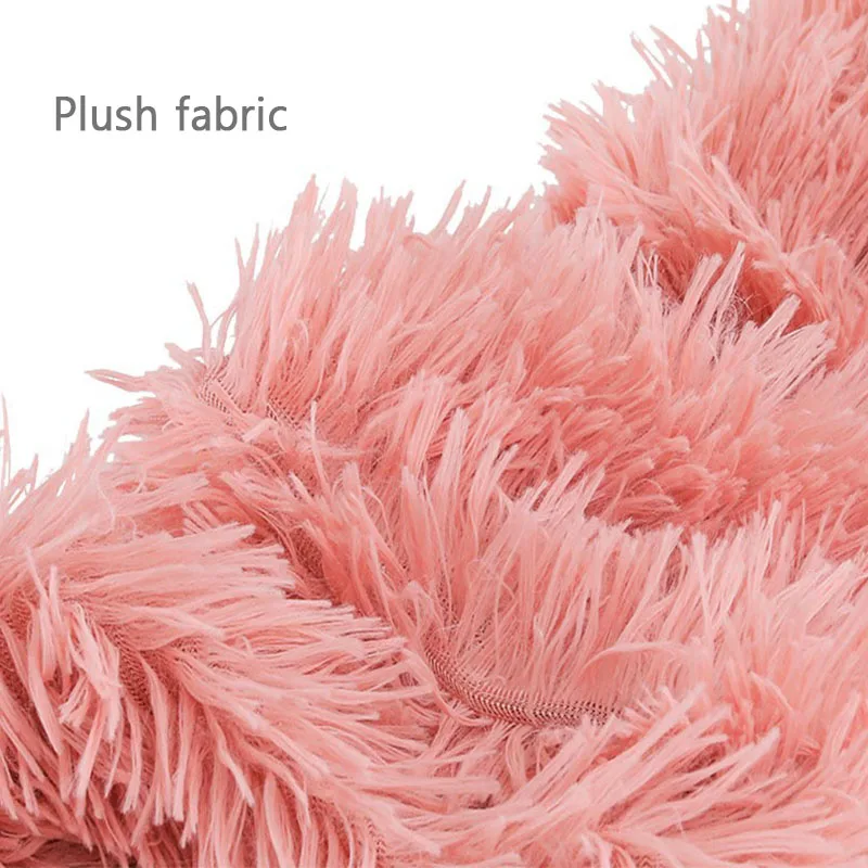 

100X165cm High Quality Plush DIY Handmade Fabric Throw Pillow Carpet Fabric Haipai Velvet Kennel Cat Litter Fabric