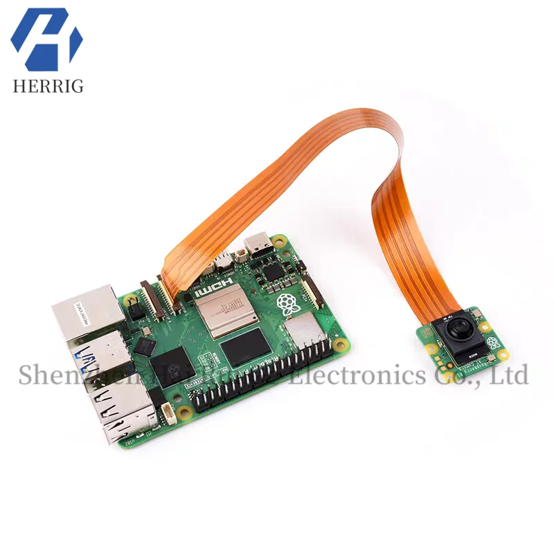 

MicroSnow Raspberry Pi Original AI Camera IMX500 Intelligent Vision Sensor 12.3 Megapixel Camera