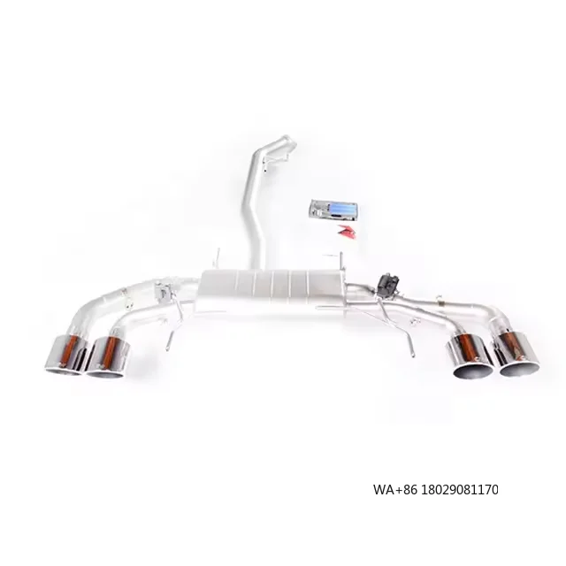 

CGW High Quality Hot Sale Catback Stainless Steel 304 Valve Muffler Tips Tail Exhaust Pipes for R35 3.8T
