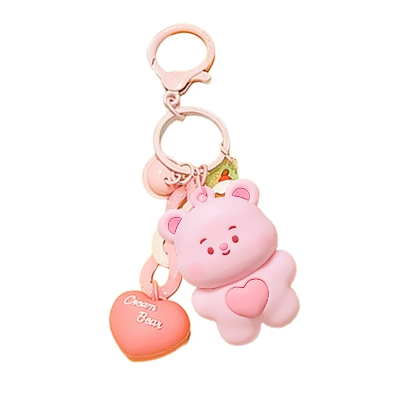 Keychain Bag Pendant Gift Cartoon Squeeze Charm Pendant for Vending Machine