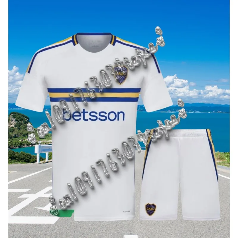 

Домашние майки Boca Juniors 24/25 SS, стильный унисекс, выездной трикотаж, футболка с 3D принтом, аргентинский футбольный комплект, дышащий верхний костюм для взрослых
