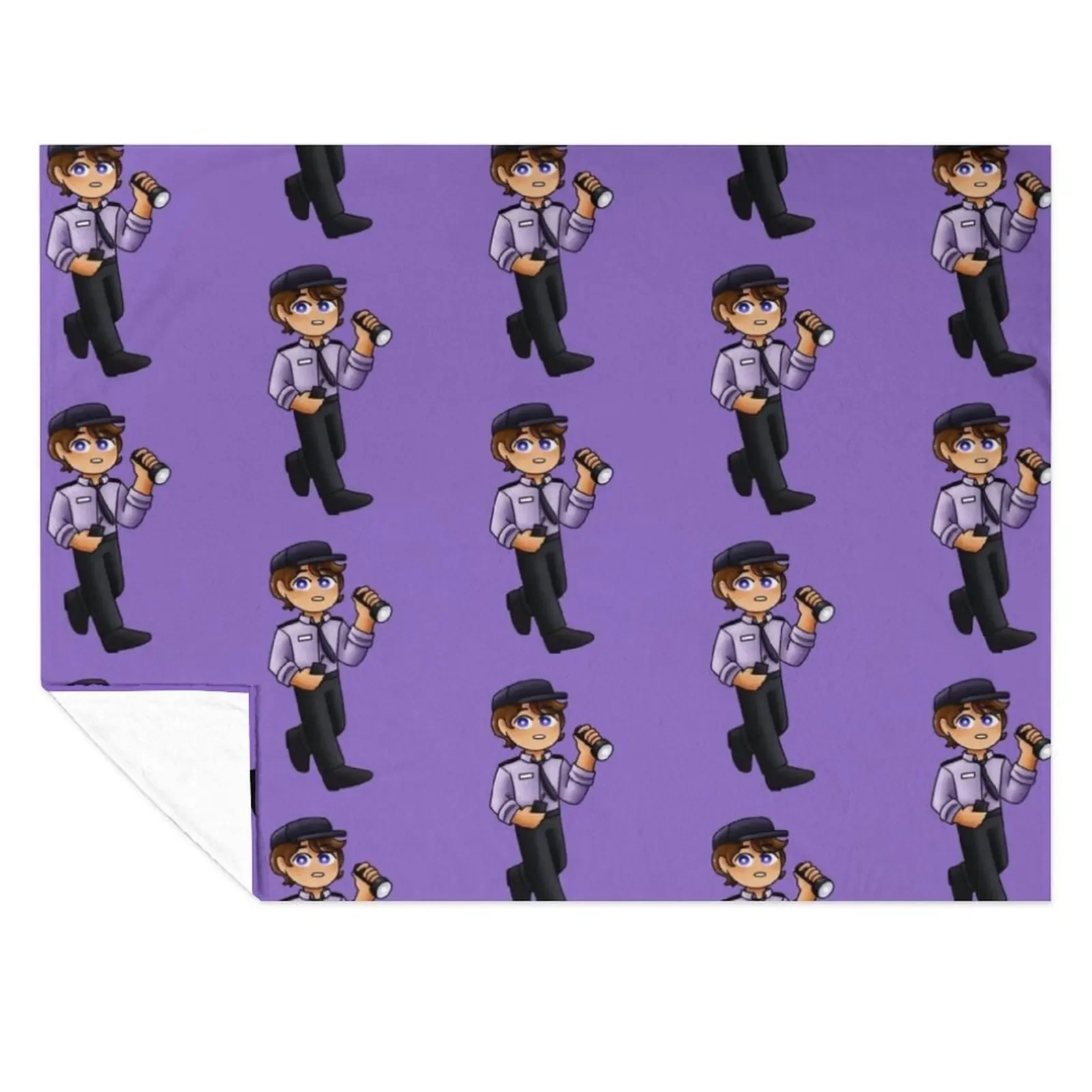 

Michael Afton Throw Blanket Soft Plaid For Baby Softest Polar Blankets