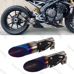 Exhaust System Pipe For Triumph Speed Triple RS 1200 1200 RR 2021-2024 Slip on Dual Muffler RS 1200 Modified