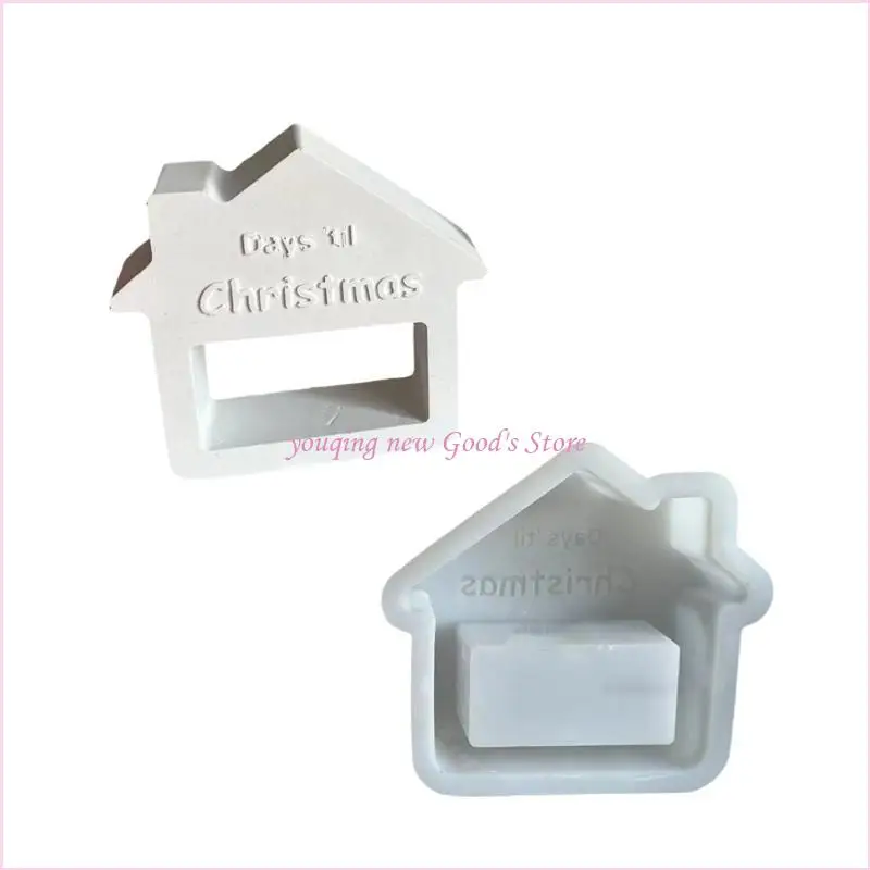 

57QA уникальные формы для фигурок, формы для рукоделия, рождественская серия, силиконовые формы для украшения дома, силиконовая