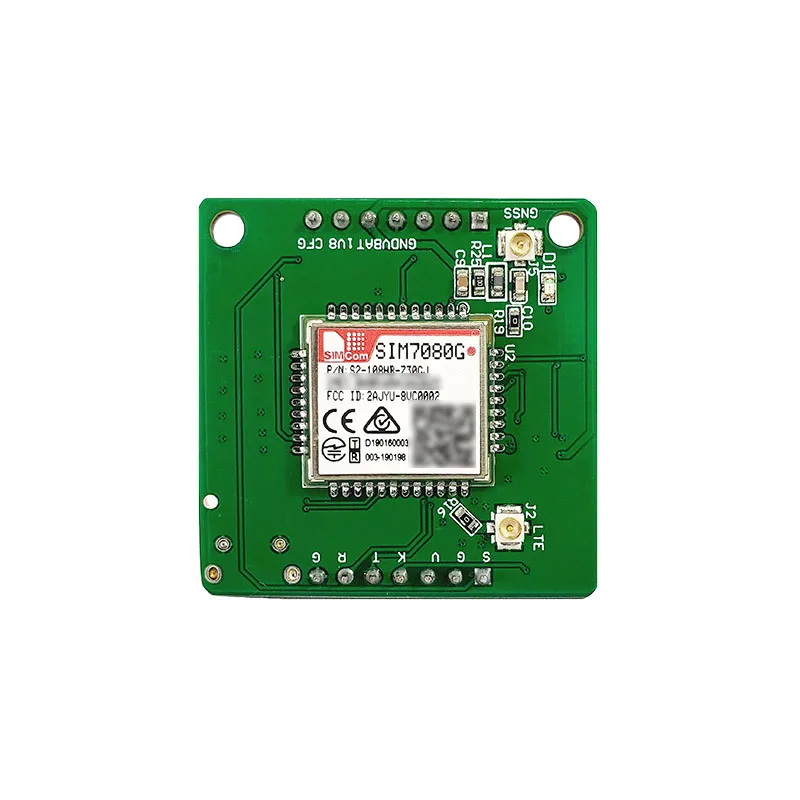 SIMCOM SIM7080G LTE Multi-band CAT-M Module NB-IOT SIM7080G Development Breakout Board Kompatibel Dengan SIM868 With GPS Antenna