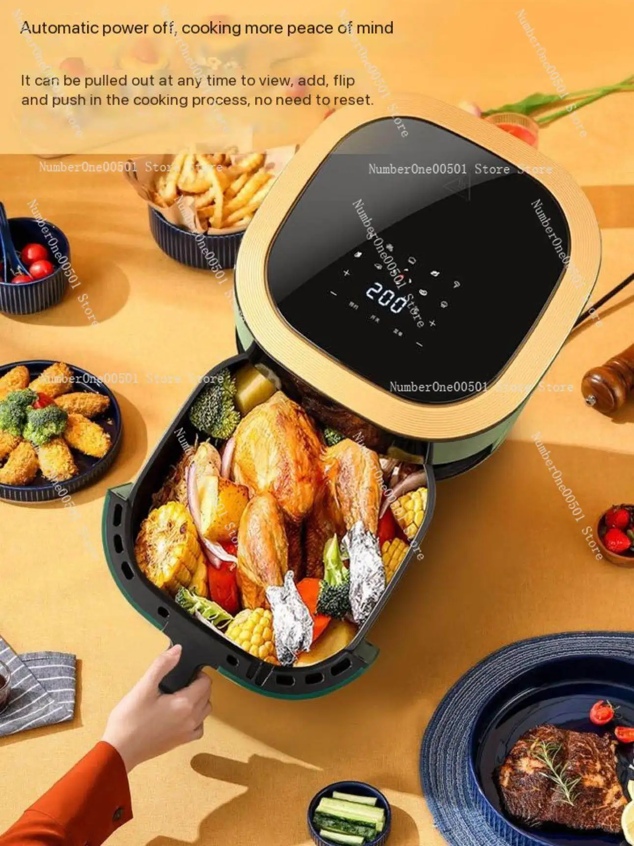 

Аэрофритюрница 969 10 л, безмасляная, с антипригарным покрытием