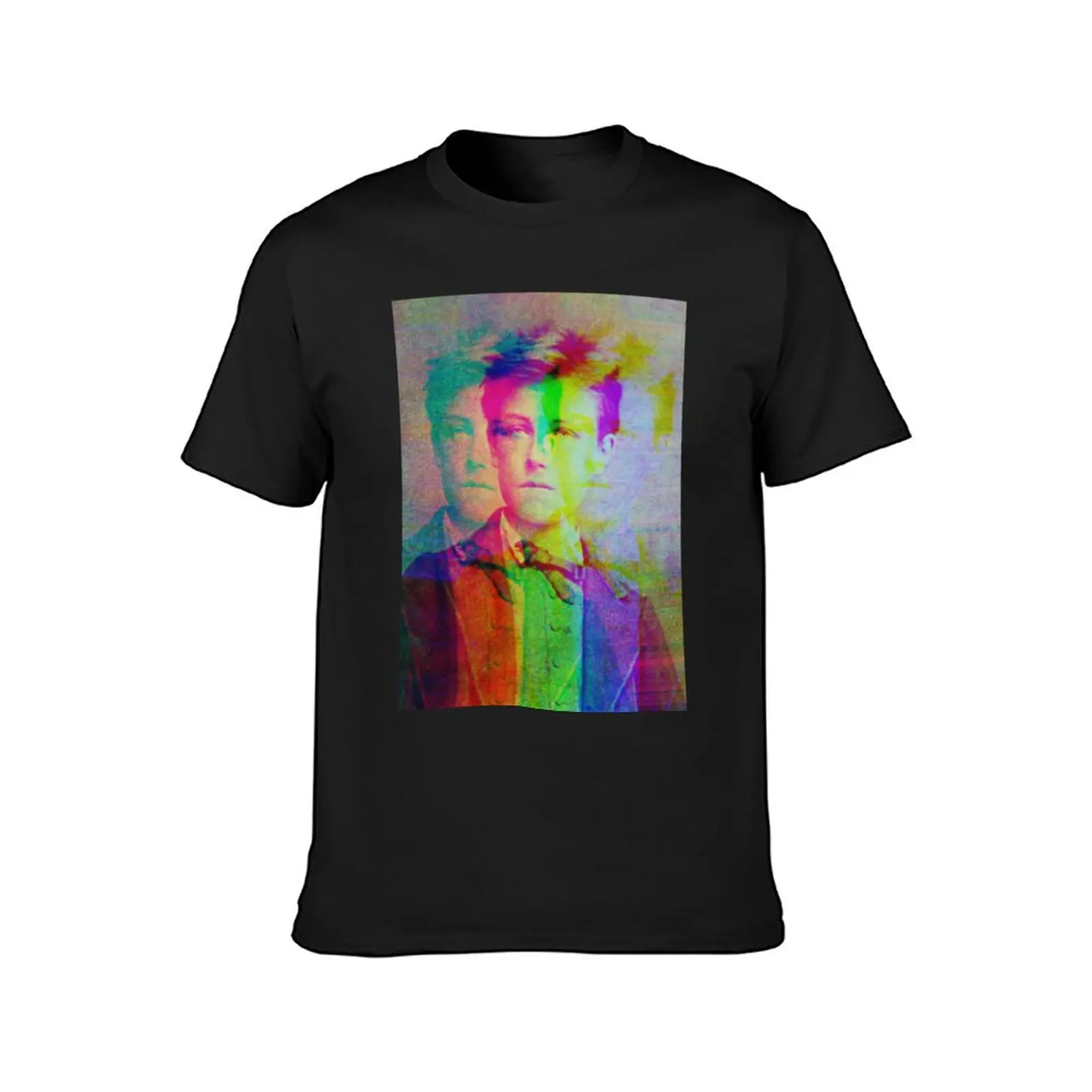 Arthur Rimbaud - French poet T-Shirt customs design your own anime clothes cute clothes mens workout shirts