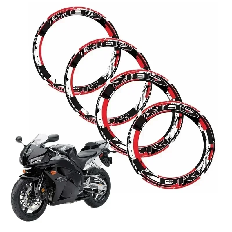 

For HONDA CBR600RR CBR1000RR CBR250R CBR900RR Motorcycle Motor Parts Contour Wheel Decoration Decal Sticker - 1