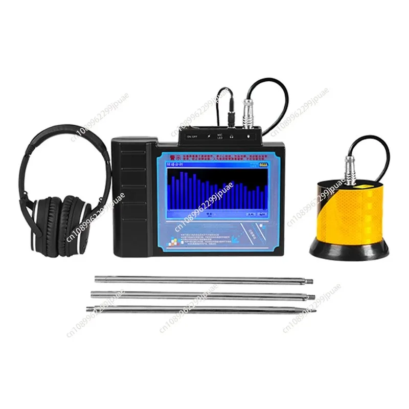 High Precision Water Leak Detector Underground PE Pipeline Fire Municipal Household Pipe Leak Locator Tool