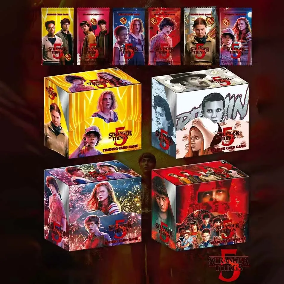 New Stranger-Things Blind Box Card Popular Collection Card Novelty Game Card Blind Box Children's Birthday Gift Holiday Gifts
