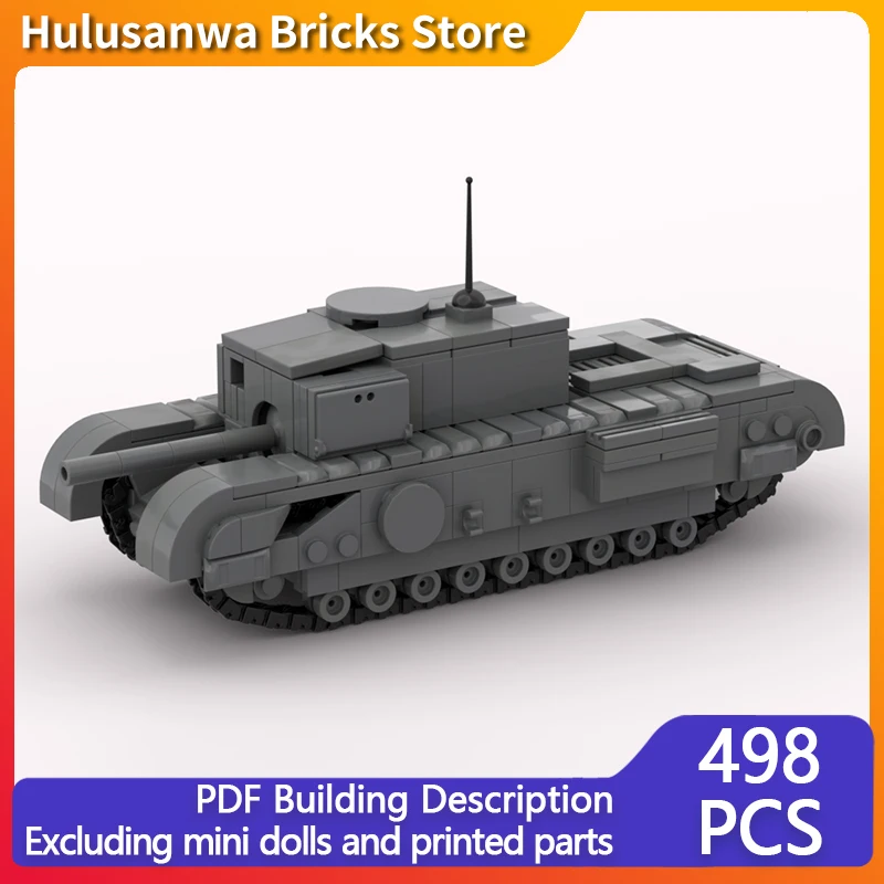 

WW2 военные танки, модель переноски пистолета MOC, строительные кирпичи, военное оборудование, модульные технологии, подарки, праздник, сборка, детские игрушки