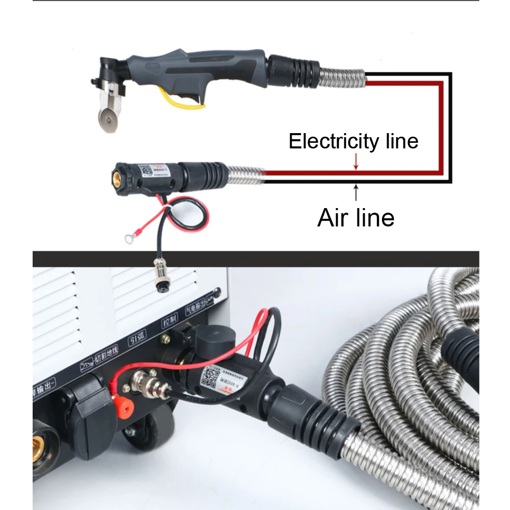 LGK-100 120 Plasma Cutting Machine Accessories P80 Gun Head Cutting Torch New Upgrade High-Performance Model