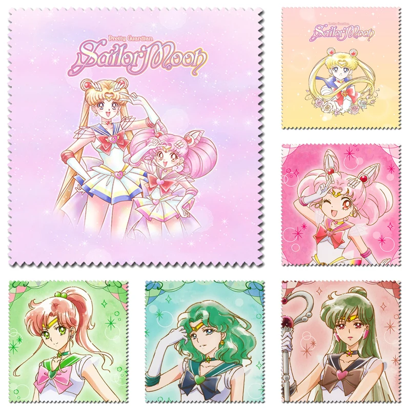 

Салфетка для очков из микрофибры с изображением Сейлор Мун