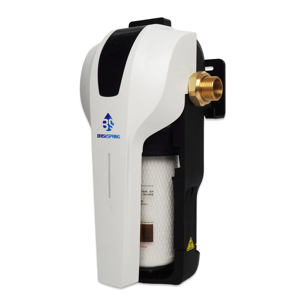 Compact Central Water Purifier, High Flow, 3-Second Quick Change Cartridge, Smart Indicator for Whole House Water Treatment