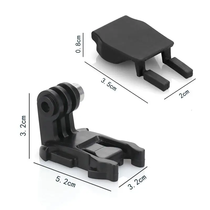 For  Hero13 12 Accessories Quick Release Buckle L Base Mount Fix Long Anti-drop Plug For OSMO Action 5pro Insta360 X5