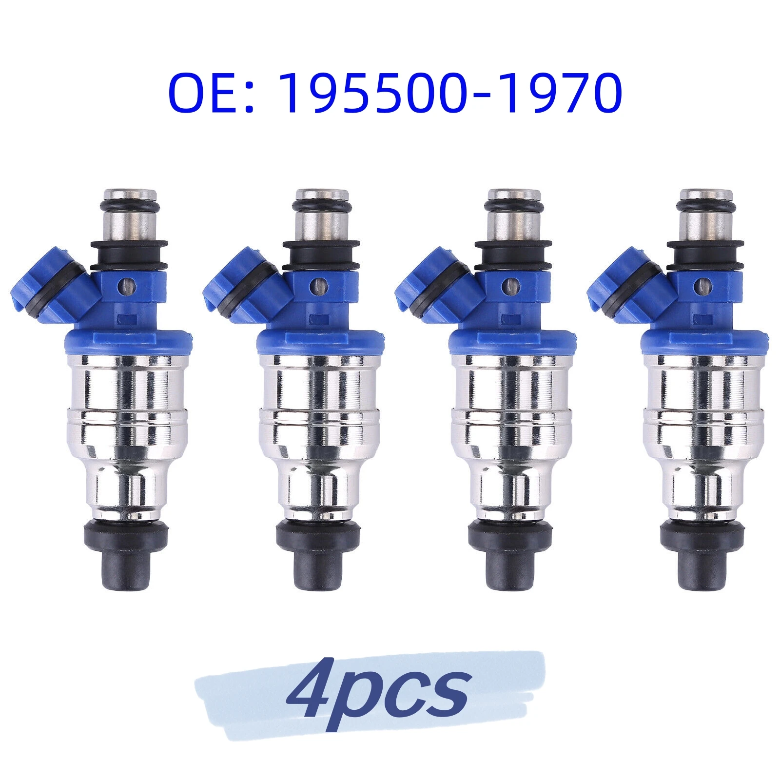 

4Pcs/Set For Mazda Car Fuel Injectors Replacement For Mazda Miata 929 626 MX-3 MX-6 For Ford Probe Auto Accessories 195500-1970