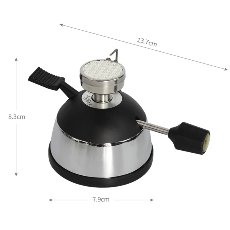 

Universal Mini Gas Burner Coffee Siphon Pot Coffee Maker Mocha Heater Tabletop Machine Portable Coffee Gas Stove