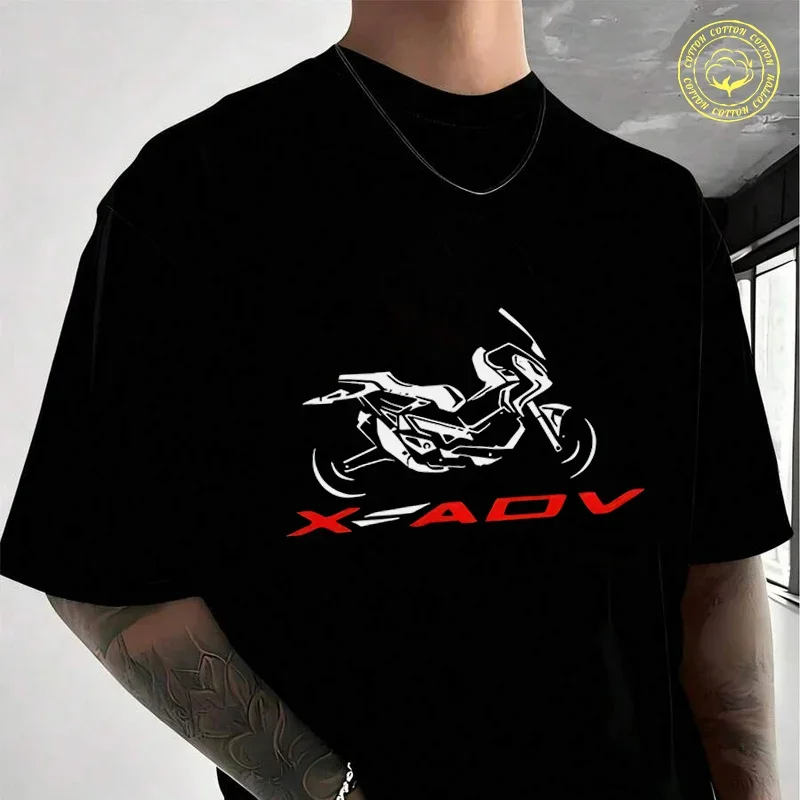 

Men's Moto T-Shirt Hon X Adv Bike & Scooter Print Fashion Casual Street Style Travel And Sports Tee