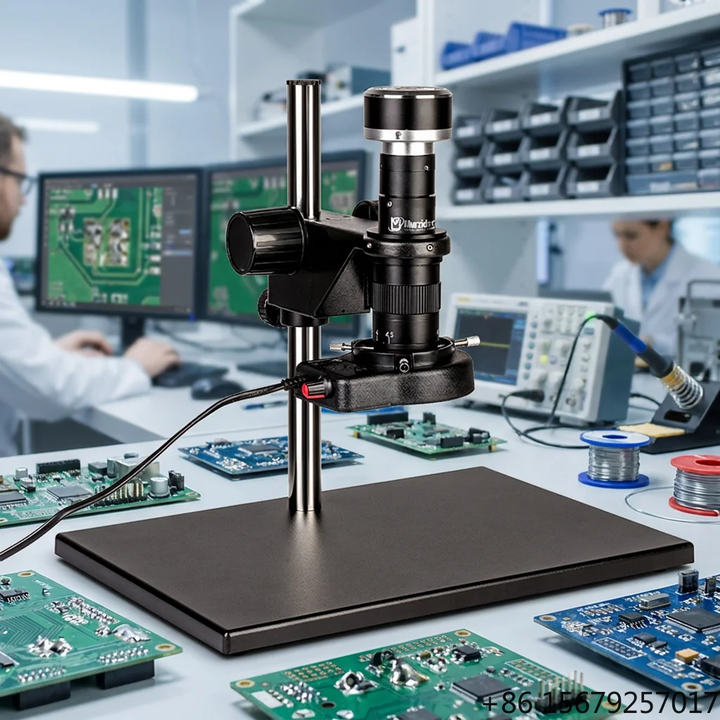 Murzider MSD417-C1228 Industrial Digital Microscope for PCB Inspection Soldering QC