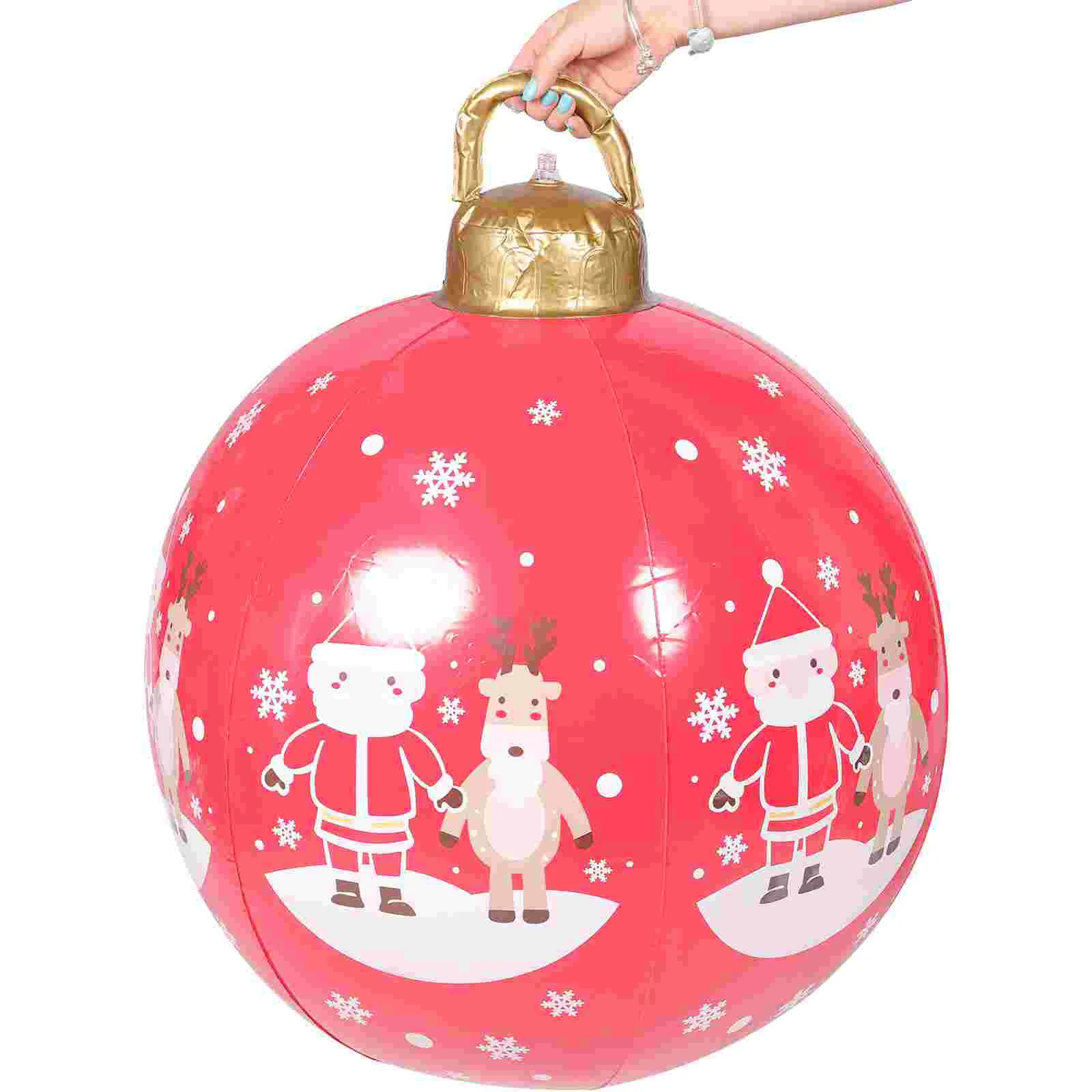 Inflatable Christmas Ball Ornament Large Decoration Decorations Outdoor over Size Balls