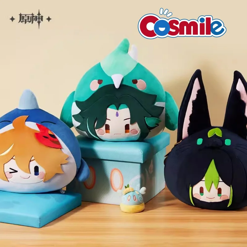 

Cosmile Official Game Genshin Impact Wriothesley Yae Miko Tartaglia Tighnari Diluc Xiao Plush Throw Pillow Doll Toy Cosplay C