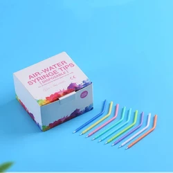 1000pcs Dental 3 Way Syringe Air Water Spray Nozzles Tips Disposable 3 Way Triple Teeth Whitening Dentist Instrument