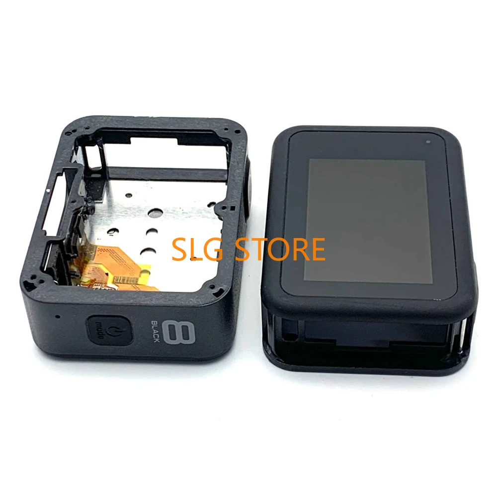 NEW Original For GoPro Hero8 Hero 8  Camera LCD Display Screen with Touch + Back Cover Frame Repair parts